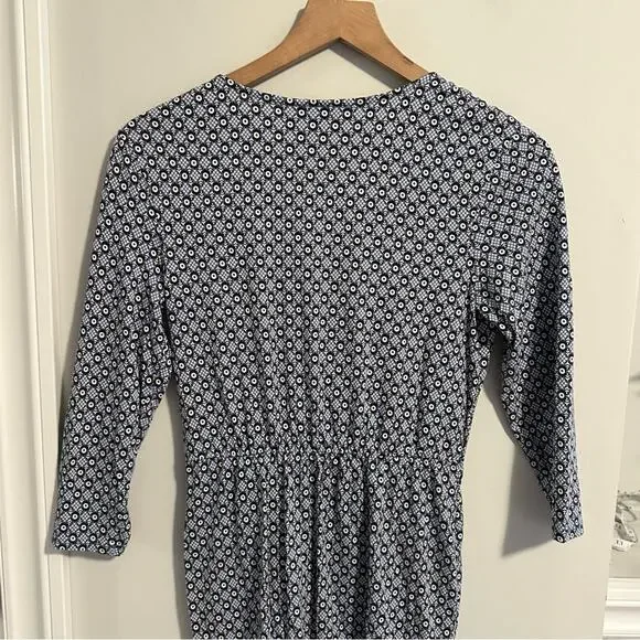 Boden Blue Printed Sexy Cotton Mini Dress XSP - Picture 5 of 10